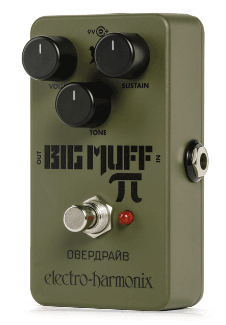 Electro Harmonix Green Russian Big Muff Pedal - A Strings