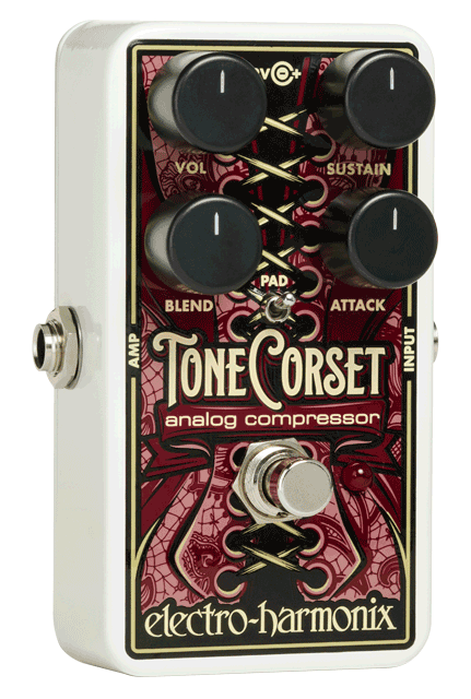 Electro Harmonix Tone Corset Analog Compressor Pedal - A Strings
