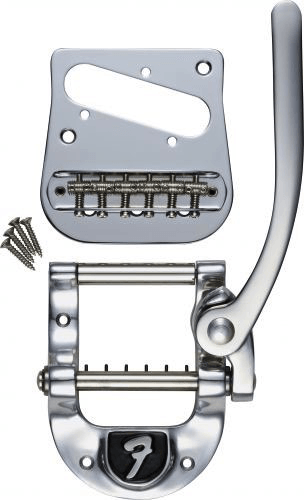 Bigsby B5 Fender Telecaster Vibrato Kit, Chrome - A Strings