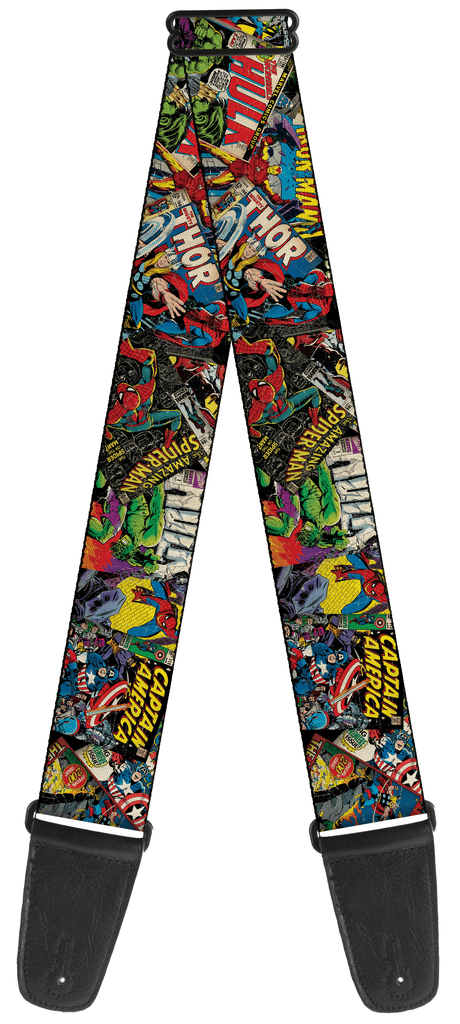 Buckle Down The Avengers Guitar Strap - A Strings