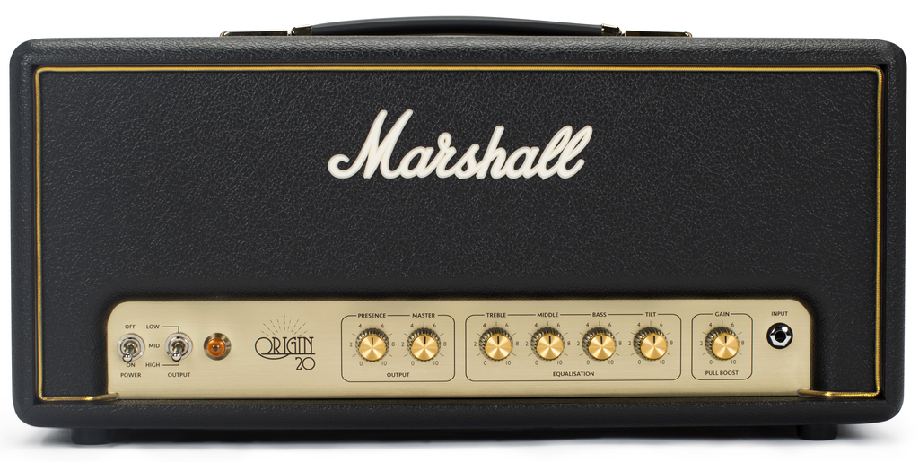 Amplificador de válvulas Marshall Origin de 20 W, cabezal