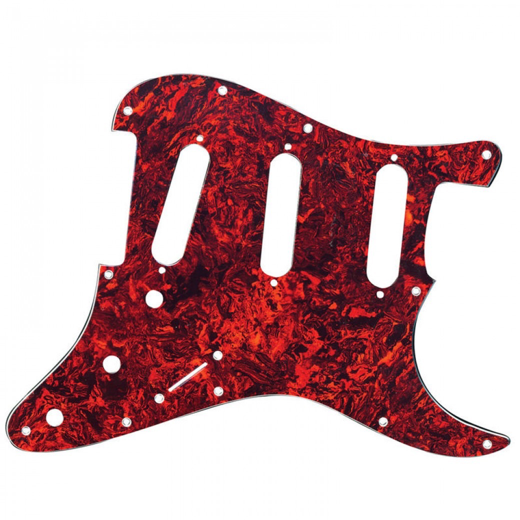 Guitar Tech Stratocaster Pickguard, 11 Hole, Tortoiseshell