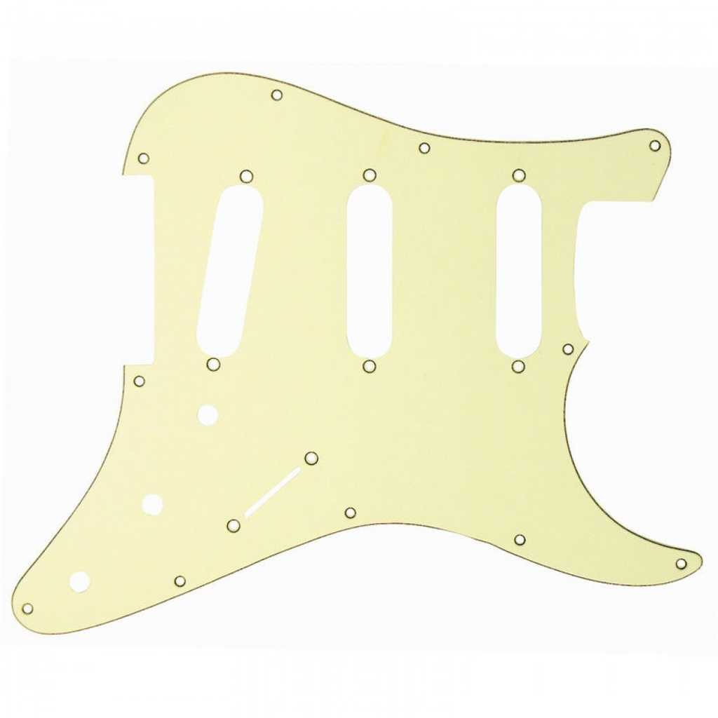 Golpeador Guitar Tech Stratocaster, 11 orificios, verde menta