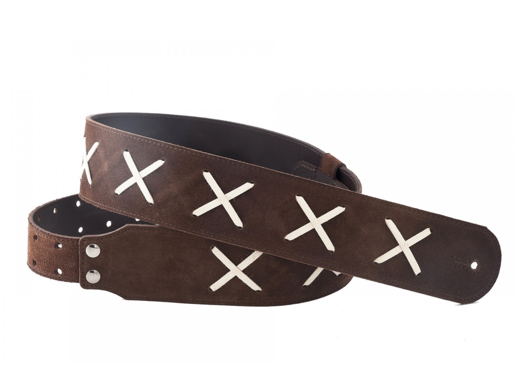 RightOn! Guitar Strap, Special Gilmour Brown