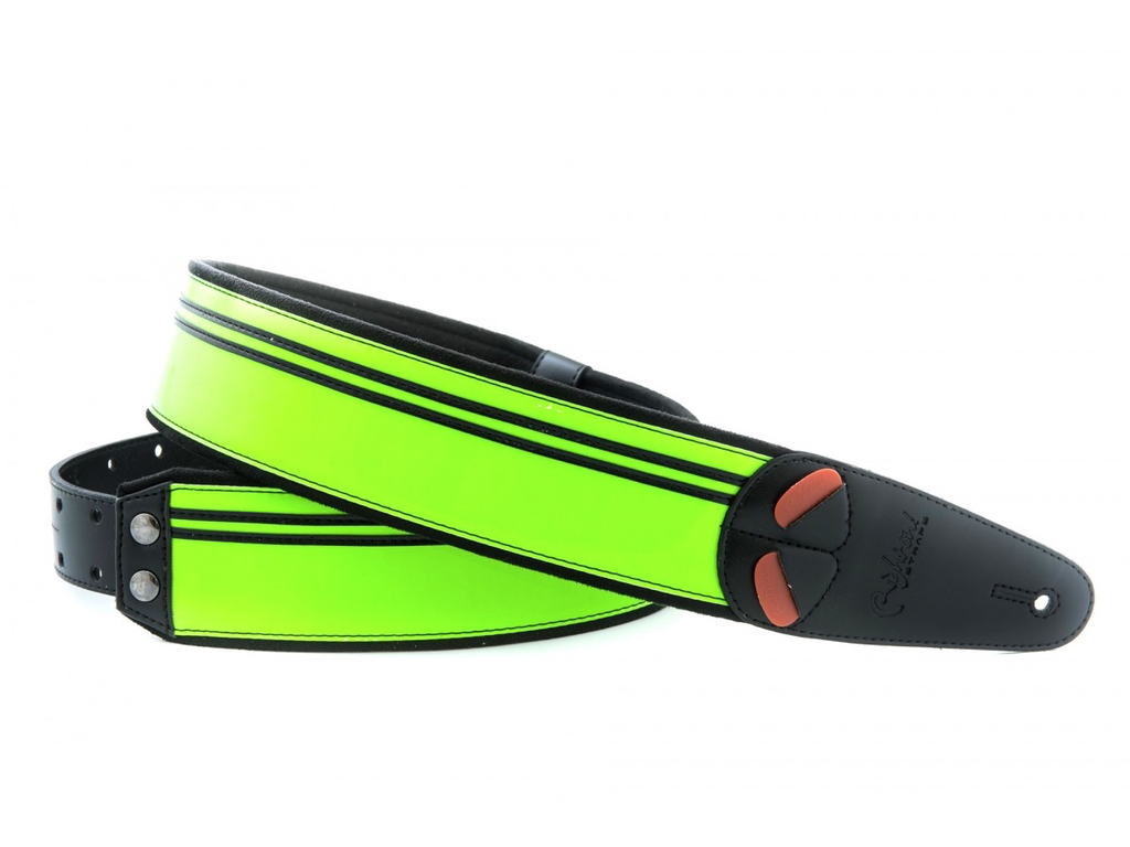 Correa de guitarra RightOn!, Mojo Neon, verde