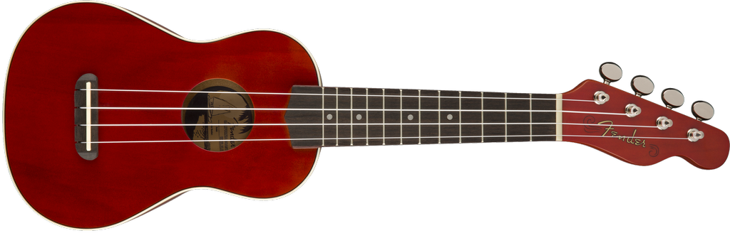 Fender Venice Ukulele, Soprano, Cherry