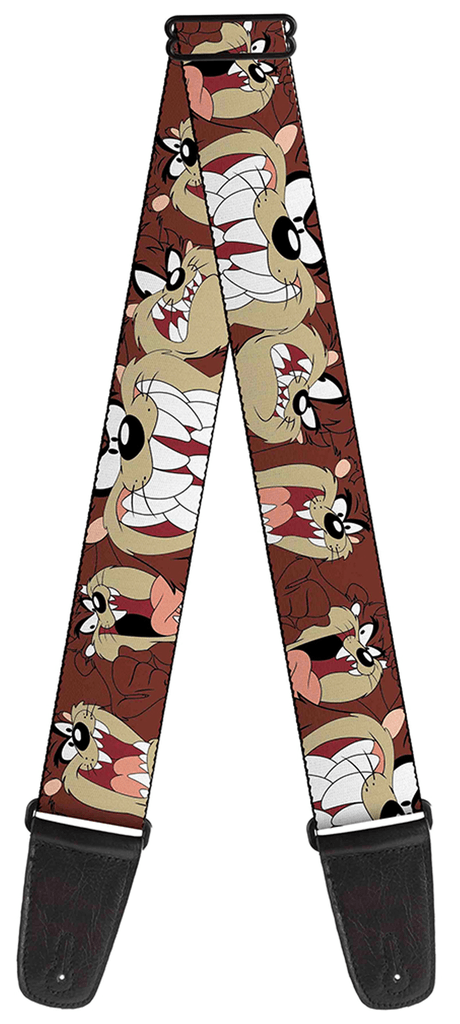 Buckle Down Looney Tunes Taz Guitar Strap - A Strings