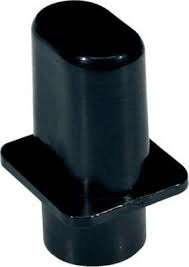 Boston Switch Cap, Hi Hat Model, Fits 3.5mm Blade, Black - A Strings