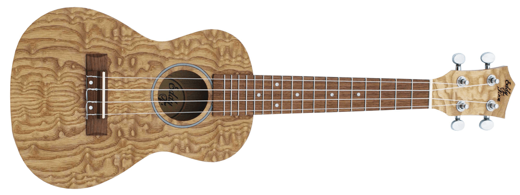Eddy Finn Natural Ash Concert Ukulele - A Strings
