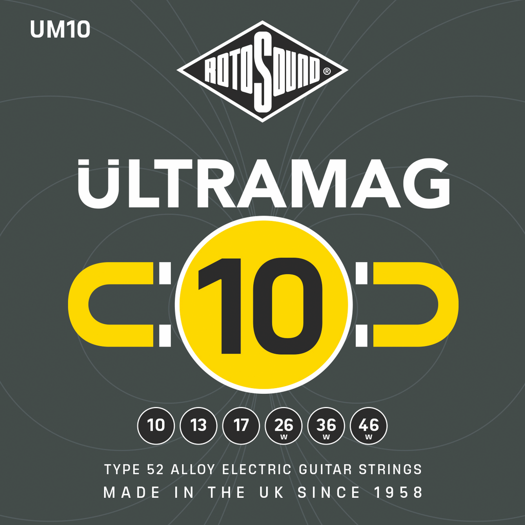 Rotosound Ultramag Electric String Set, .010-.046