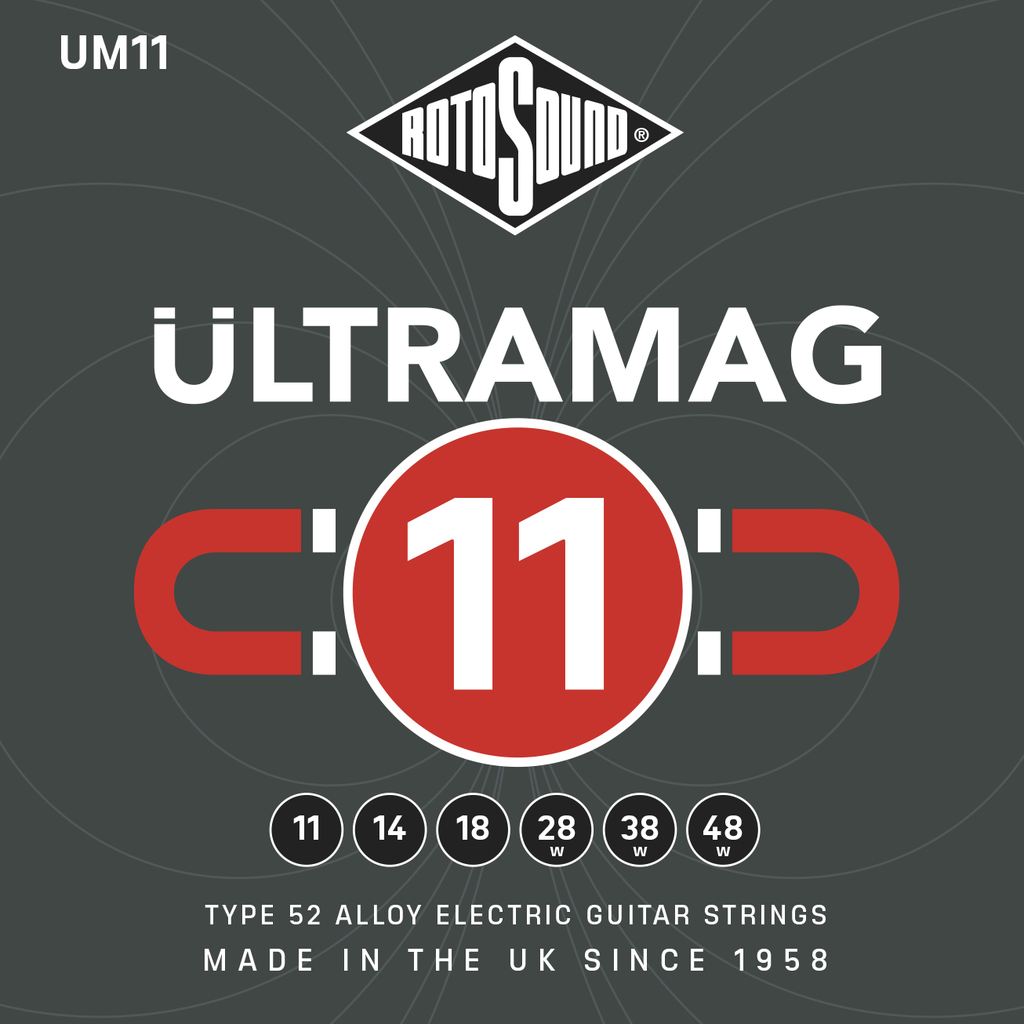 Rotosound Ultramag Electric String Set, .011-.048
