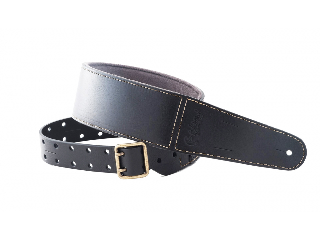 Correa para guitarra RightOn!, Magic Backbeat, color negro