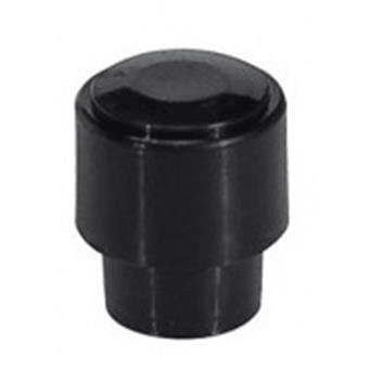 Boston Switch Cap, Barrel Model, Fits 3.5mm Blade, Black - A Strings