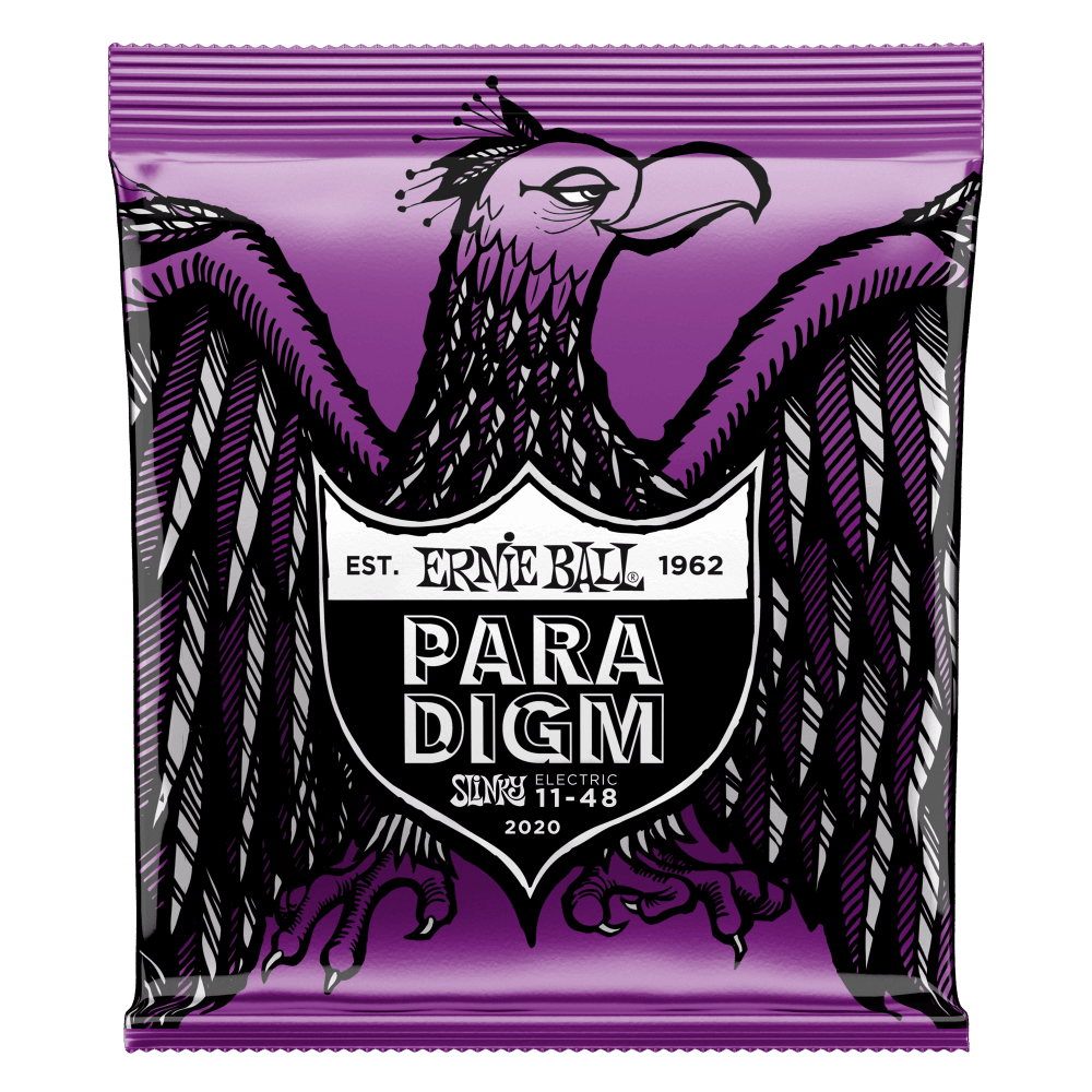 Ernie Ball Paradigm Slinky Coated Electric Guitar Set Nickel