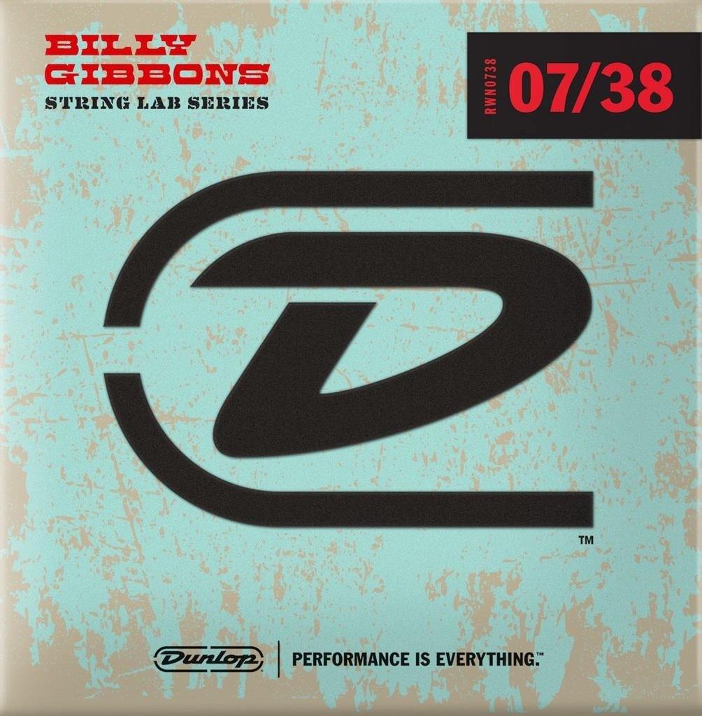 Dunlop Billy Gibbons String Lab Reverend Willys Electric String Set, .007-.038 - A Strings