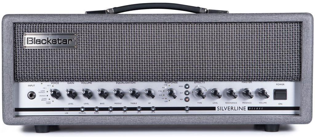 Blackstar Silverline Deluxe 100W Guitar Amp Head - A Strings