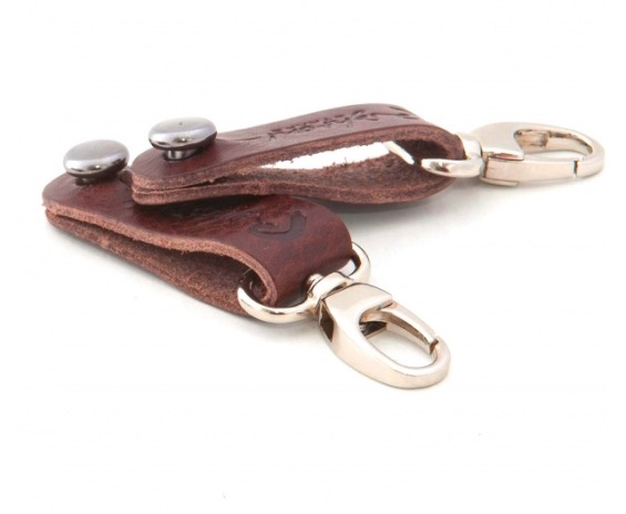 RightOn! Straplink Banjo Strap Button (Pair), Brown