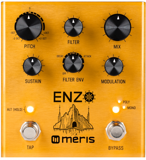 Pedal sintetizador multivoces Meris Enzo