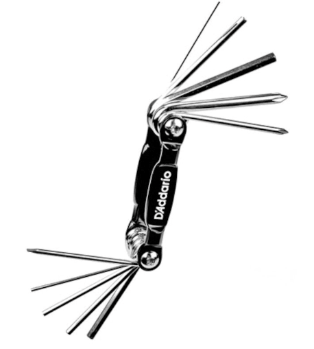 D'Addario Guitar/Bass Multi Tool - A Strings