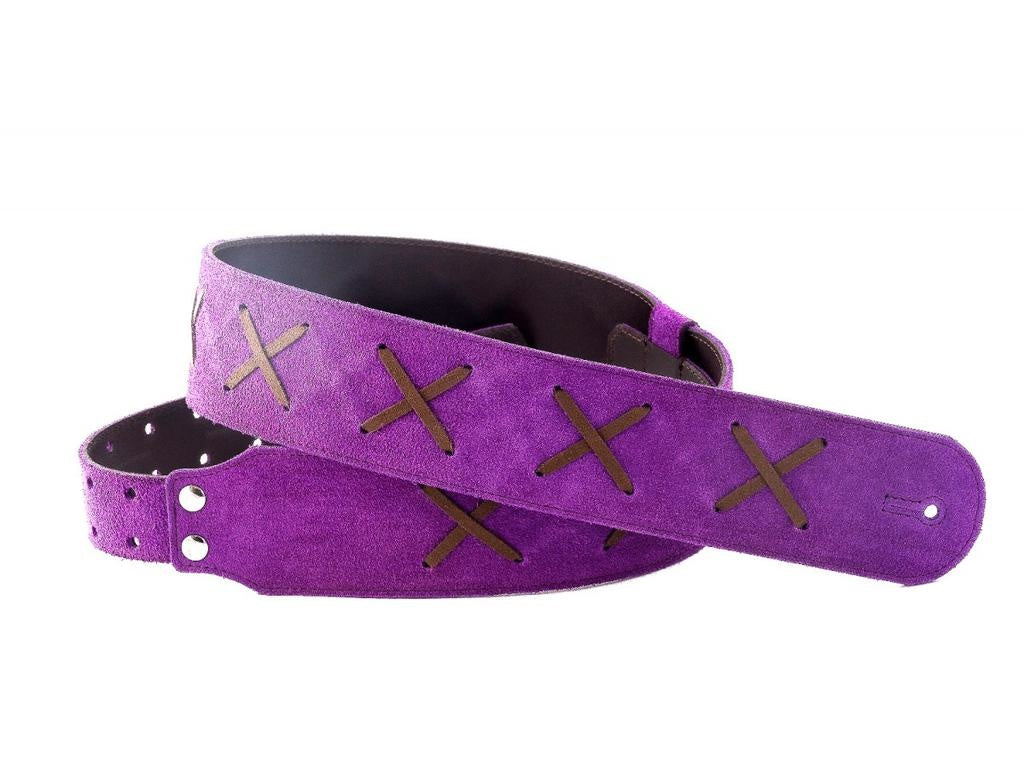 RightOn! Guitar Strap, Special Gilmour Purple