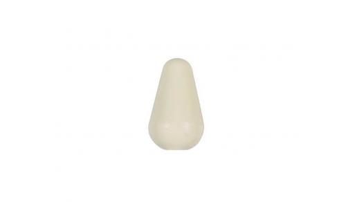 Boston Switch Cap, Strat Style, Fits 4.8mm Blade, Relic White - A Strings