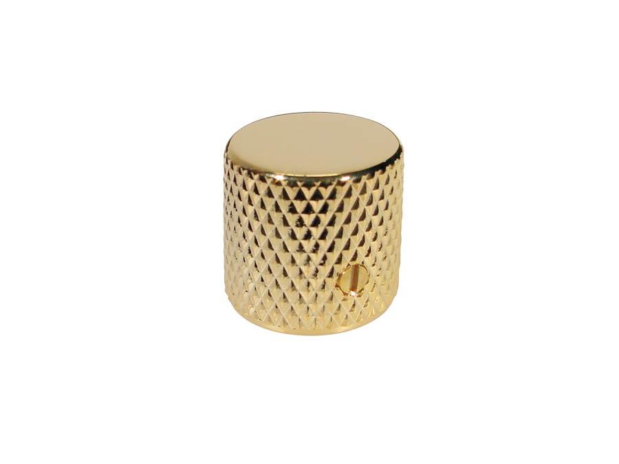 Boston Flat Top Knob, Gold - A Strings