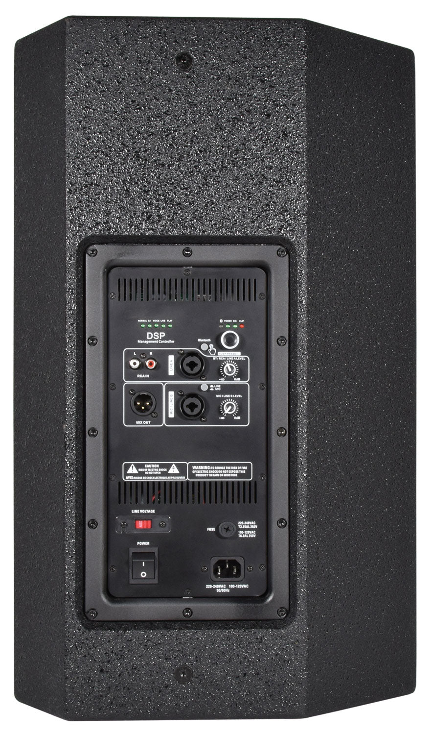 Cajas PA activas de rango completo Citronic CUBA con DSP + Bluetooth