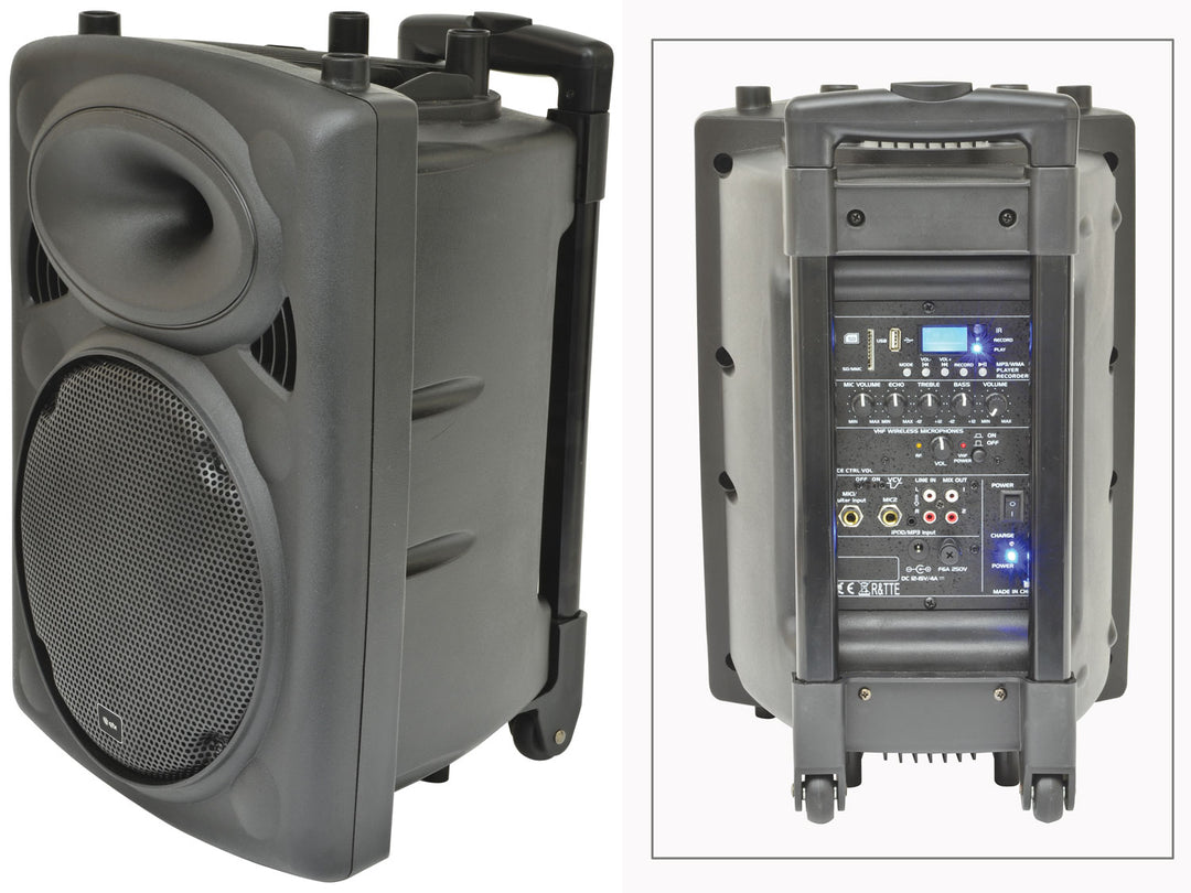 Unidad de PA portátil autoamplificada serie QR
