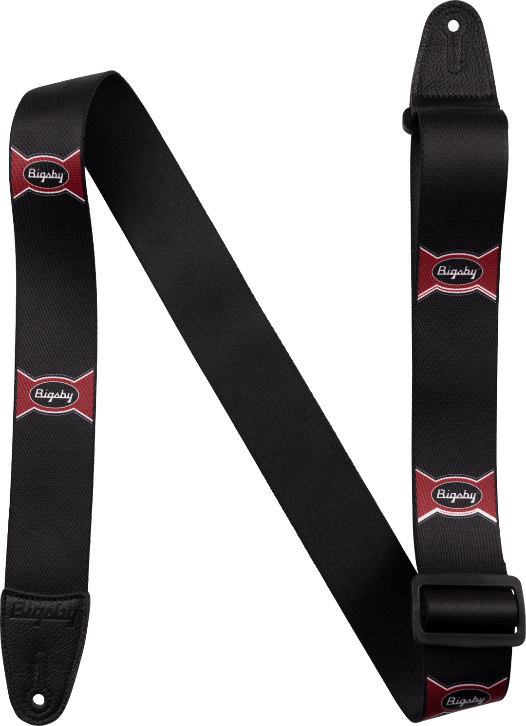 Bigsby Bow Tie Graphic Strap, Black - A Strings