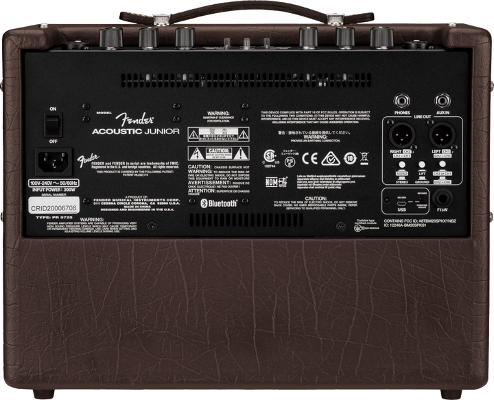 Fender Acoustic Junior Amplifier, 100w - A Strings