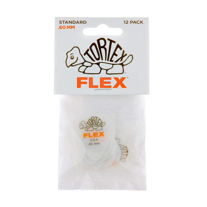 Jim Dunlop elige el Tortex Flex Standard, paquete de 12 jugadores