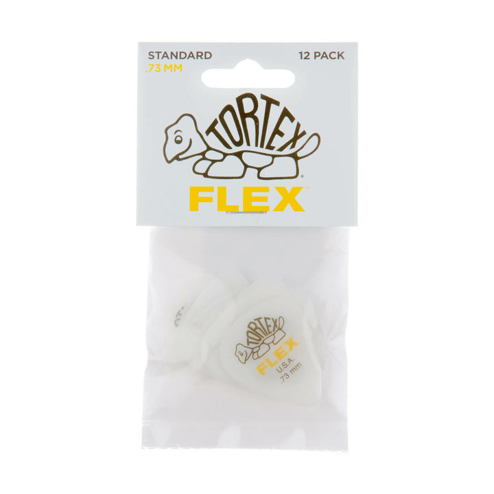 Jim Dunlop elige el Tortex Flex Standard, paquete de 12 jugadores