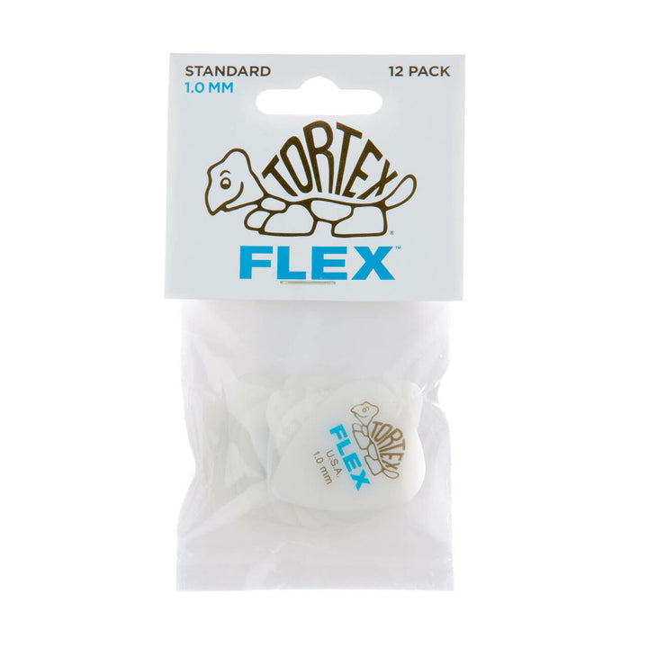 Jim Dunlop elige el Tortex Flex Standard, paquete de 12 jugadores
