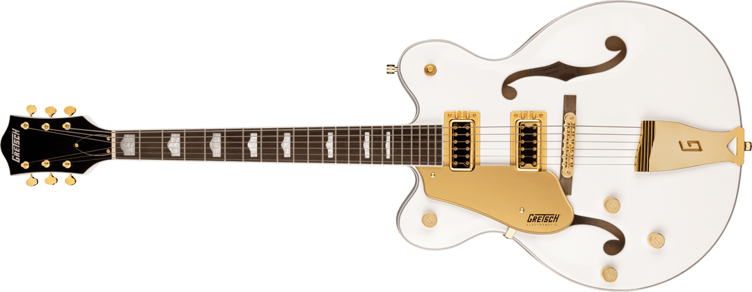 Gretsch G5422GLH Electromatic Hollowbody Double Cut, Left-handed, Bigsby, Snow Crest White