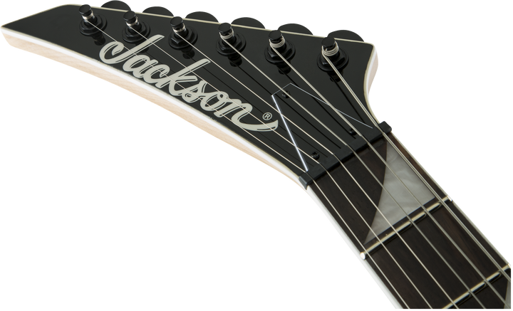 Jackson JS Series Dinky Arch Top JS22 DKA LH, touche en amarante, noir brillant