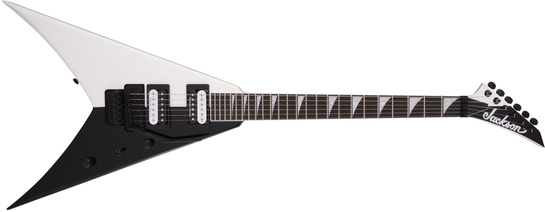 Jackson Pro Series King V KV Two-Face, Ebony Fingerboard, Black and White