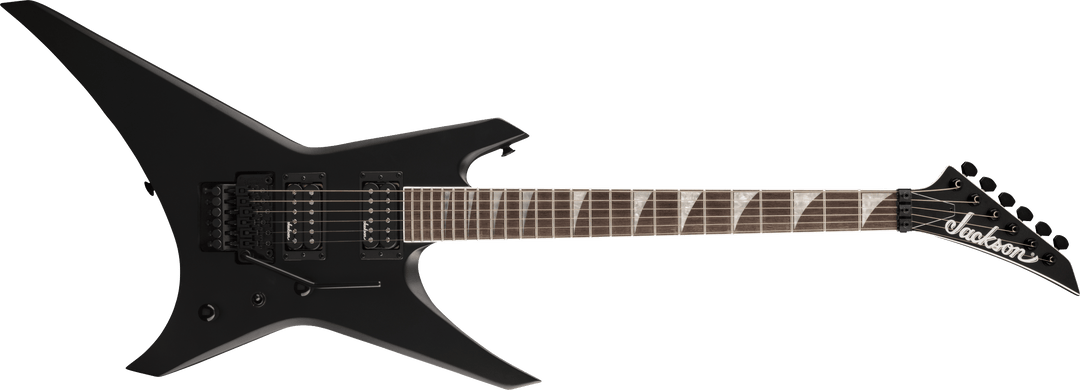 Jackson X Series Warrior WRX24, diapasón de laurel, negro satinado