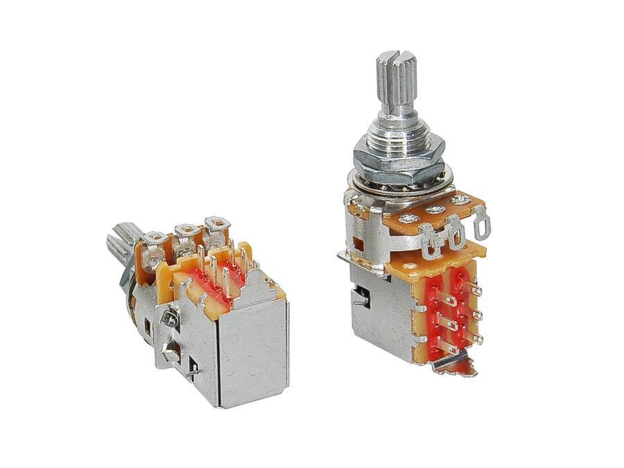 Alpha Push-Pull 250K Audio Potentiometer - A Strings