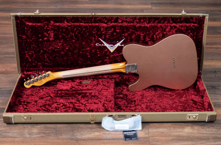 Fender Custom Shop 1955 Telecaster Journeyman Relic, cobre envejecido descolorido