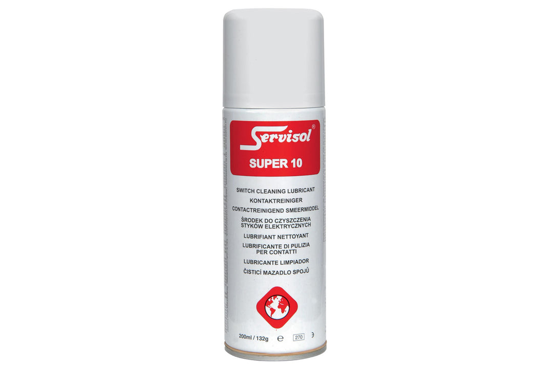 Lubricante para limpieza de interruptores Servisol Super 10
