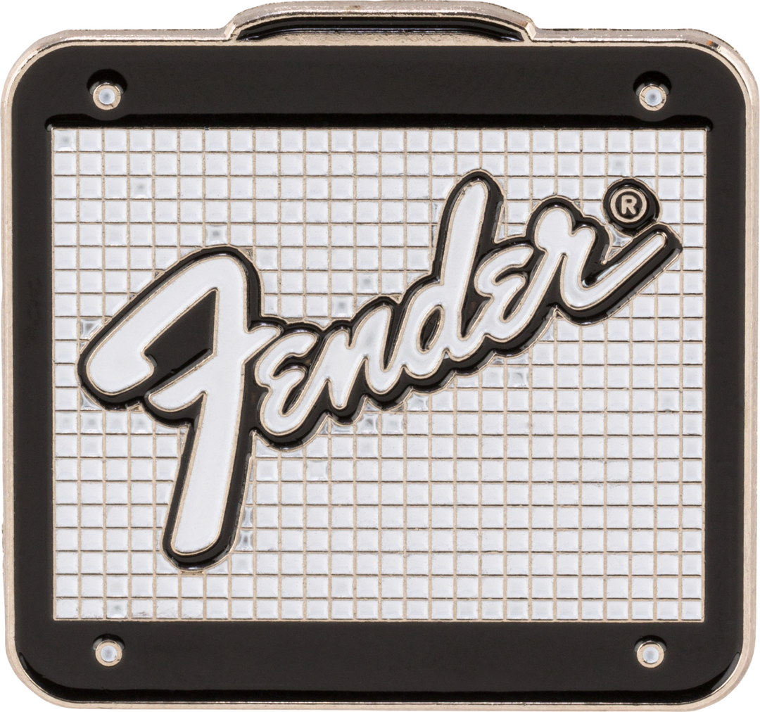 Pin's émaillé avec logo d'ampli Fender