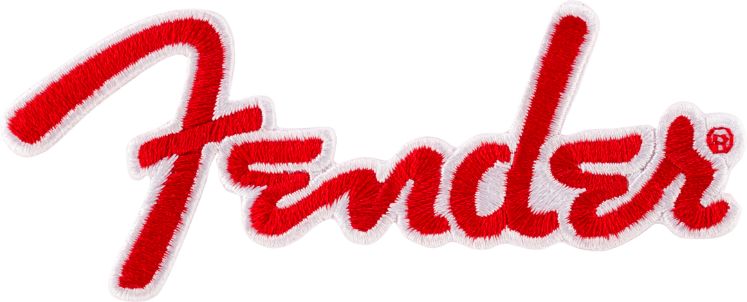 Fender Red Logo Clothing Patch