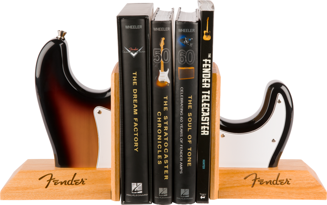 Fender Strat Body Bookends, Sunburst