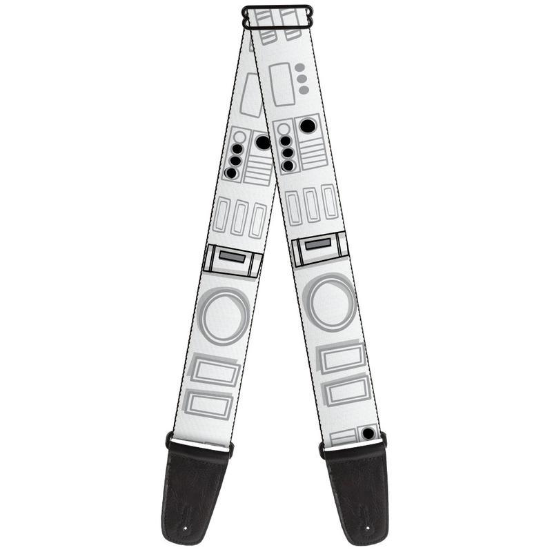 Buckle Down Star Wars Stormtrooper Guitar Strap - A Strings