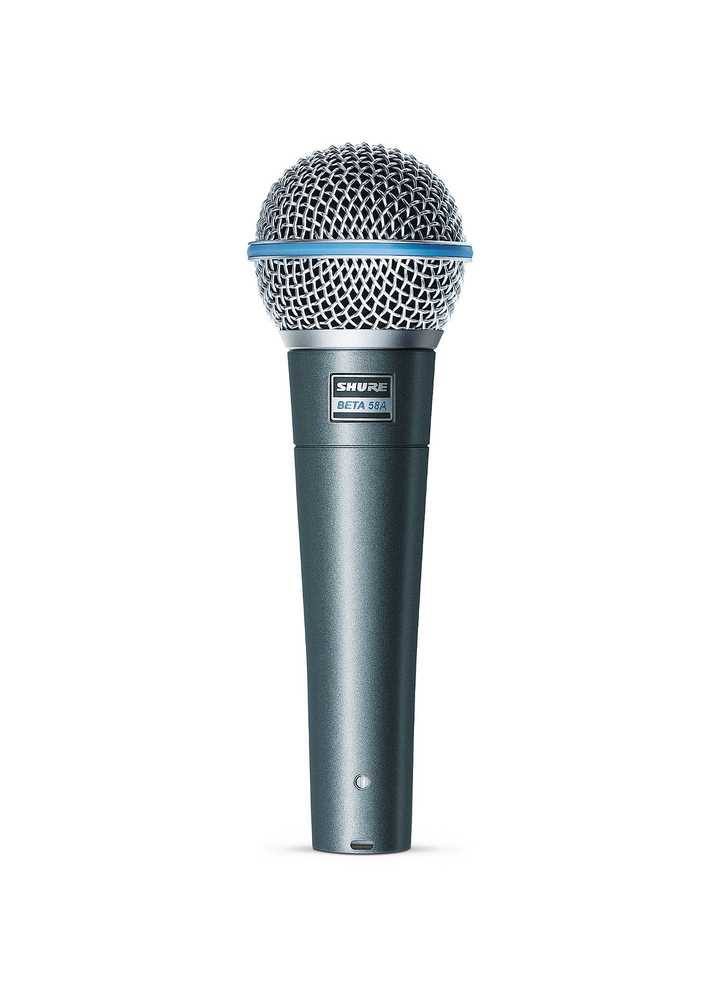 Microphone vocal dynamique supercardioïde Shure Beta Series SM58A