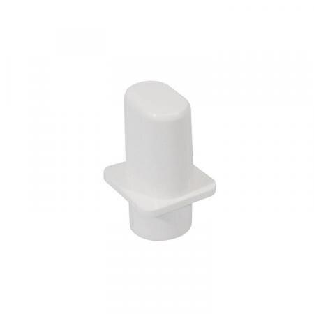 Boston Switch Cap, Hi Hat Model, Fits 3.5mm Blade, White - A Strings