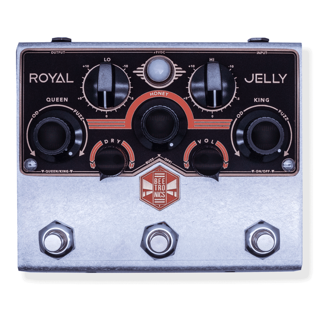 Beetronics Royal Jelly V2 Overdrive Fuzz Blender – A Strings