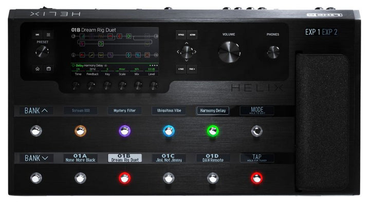 Processeur de guitare Line 6 Helix Floor de qualité professionnelle