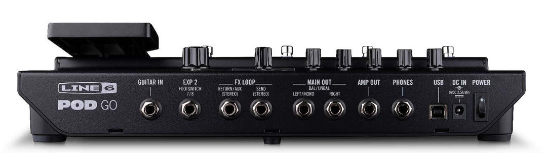 Pedal procesador de efectos de guitarra Line 6 POD Go