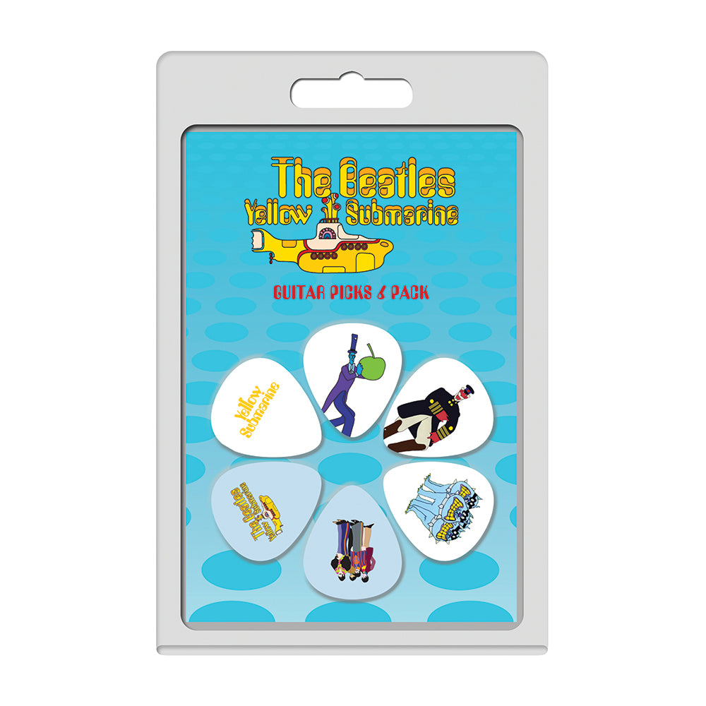 Perris 6 Pick Pack ~ The Beatles Yellow Submarine